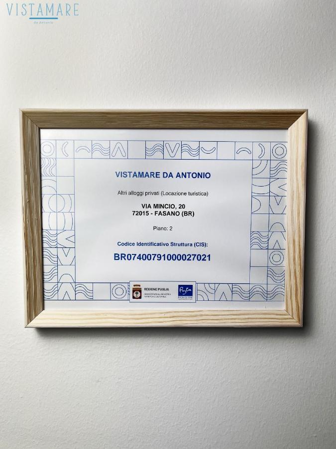 Vistamare Da Antonio Apartman Savelletri Kültér fotó